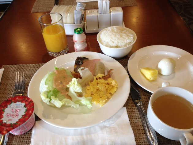 2013年5月17日に食べた朝食